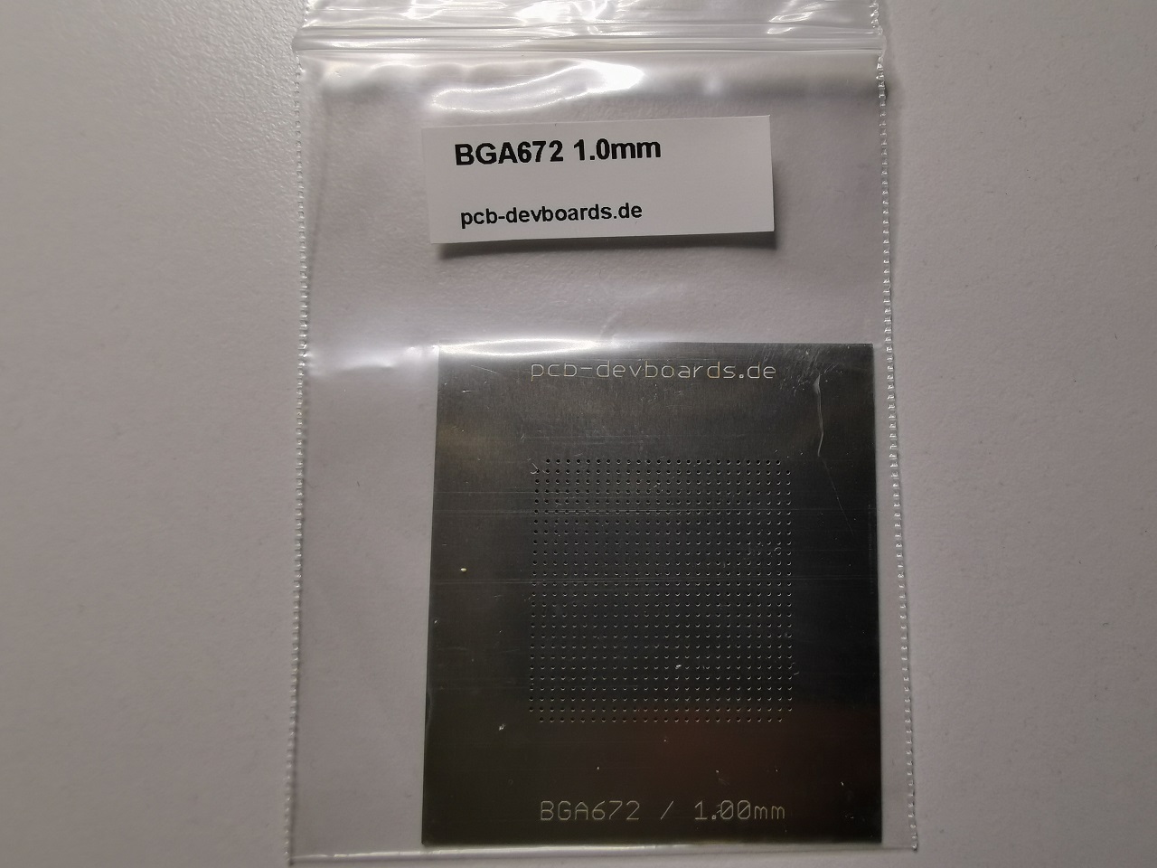 FBGA-672 1.0mm, SMD stencil