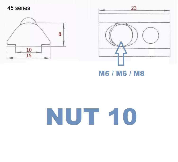 Nut10 – Kugel – Zeichnung